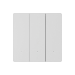 Interrupteur mural tactile Tuya Zigbee, 3 gangs, pour maison intelligente